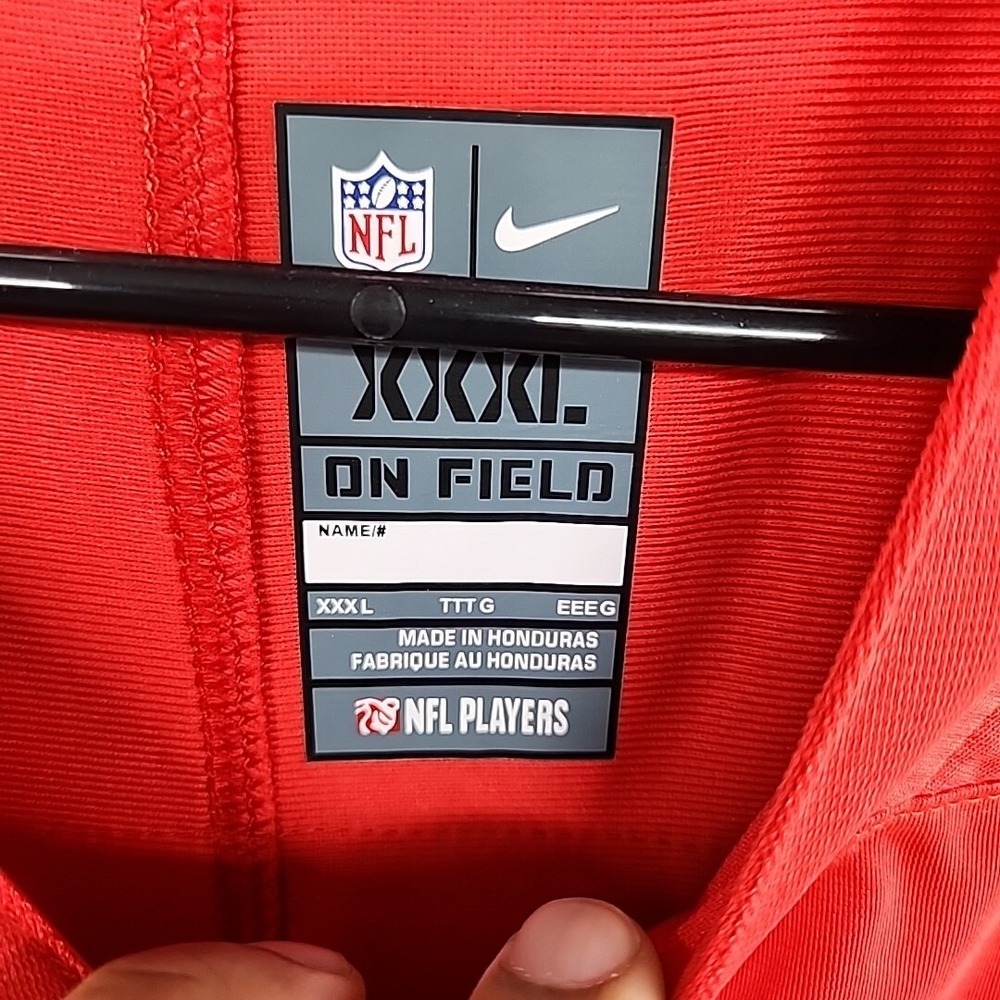 NIKE Kansas City Chiefs Tyreek Hill #10 Super Bowl LIV Stitched Jersey Size XXXL - Picture 15 of 16